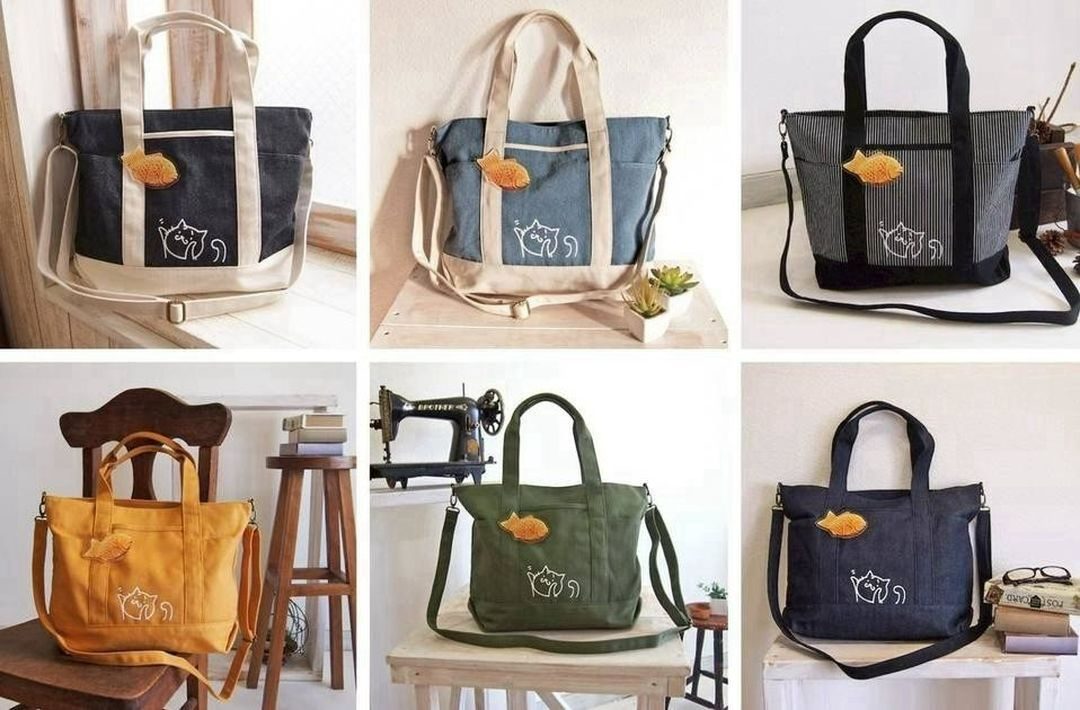 各種1点限り 🐾 猫柄2wayトートバッグ300円引き‼️
